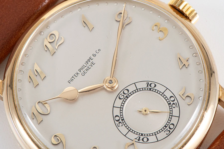 Incredibly Rare Calatrava Ref. 1504 in 18K Yellow Gold