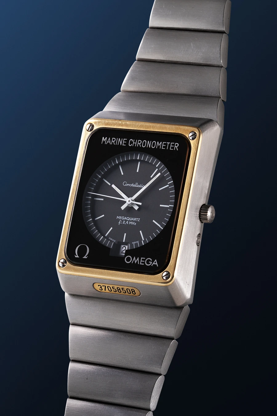 MegaQuartz Marine Chronometer Ref. 198.0082 in Stainless Steel