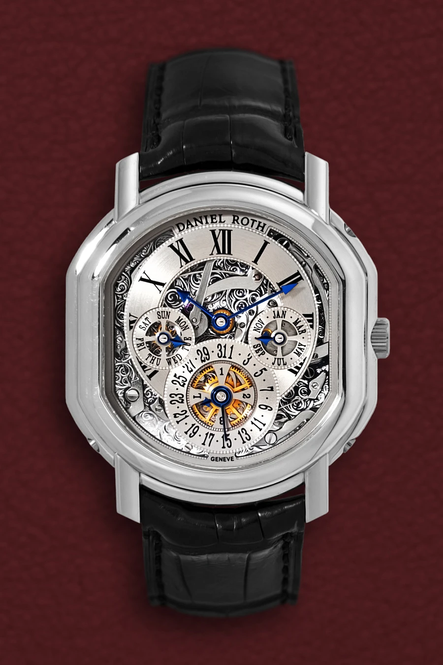 Perpetual Calendar Skeleton Platinum