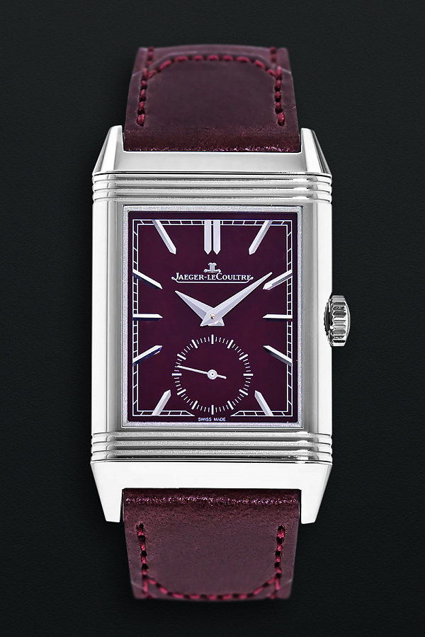 Reverso Tribute Small Seconds “Lie de Vin”