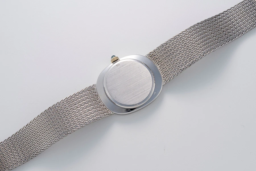 Ellipse Ref. 3849 in 18k White Gold with Diamonds