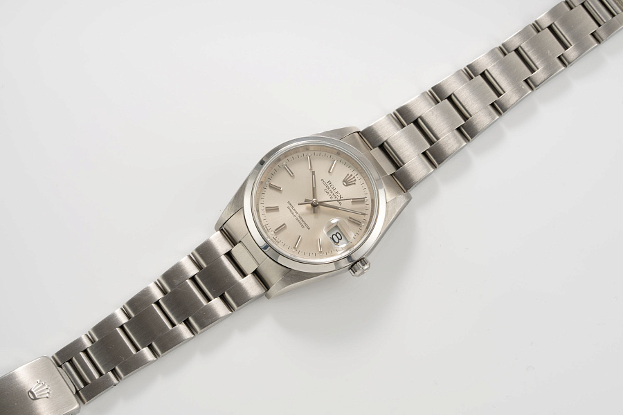 Oyster Perpetual Date Ref. 15200 in Stainless Steel
