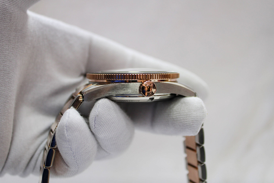 Seamaster 300 Master Co-axial Chronometer Steel & Sedna Gold