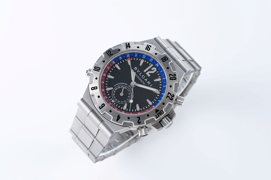 Diagono Professional GMT Ref. GMT40S in Stainless Steel