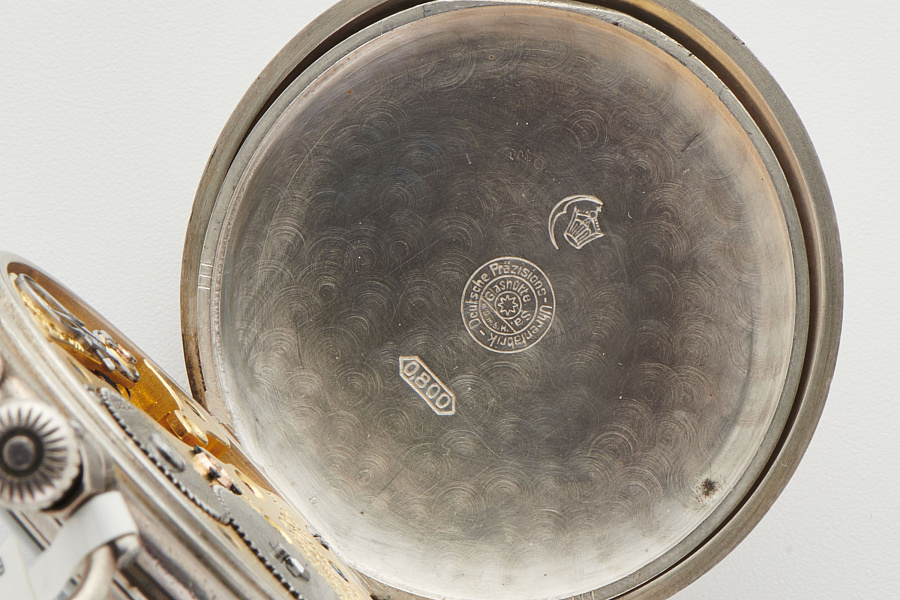 Tascheunuhr Silber