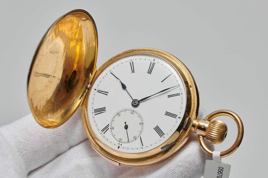Hunter Case Pocket Watch 1/4 Repeater