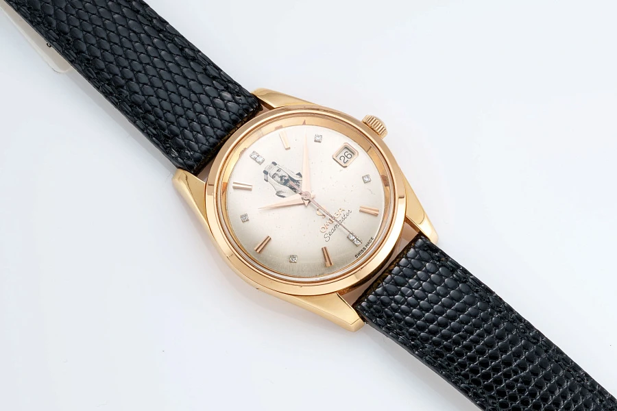 Seamaster with Portrait of Sheikh Isa Bin Salman Al Khalifa Ref. 166.010 in 18k Rose Gold