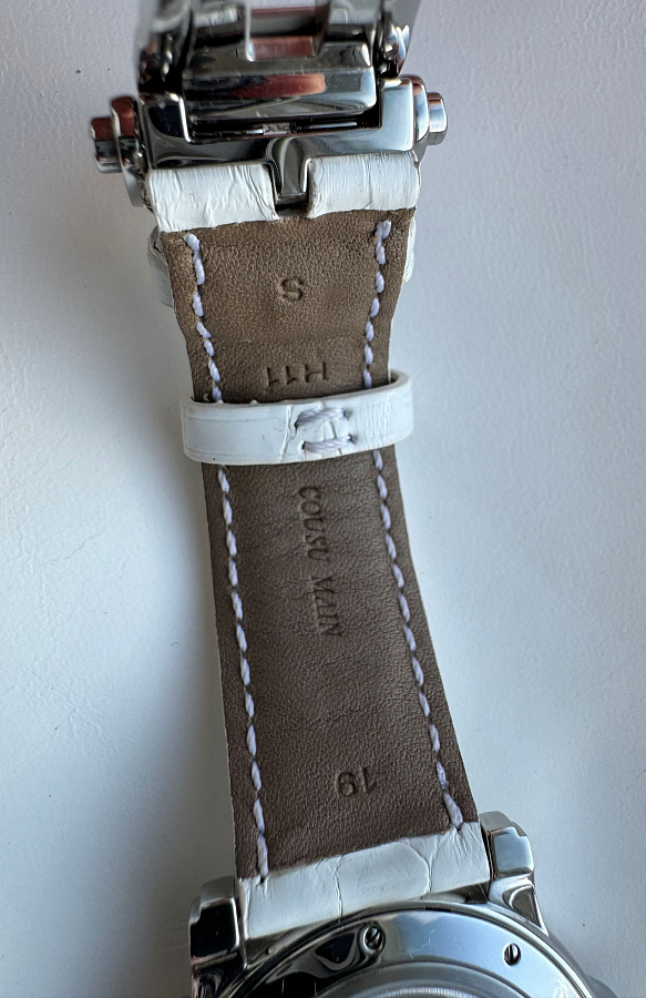 Dual Time Manufacture Ladies in Stainless steel with Diamonds