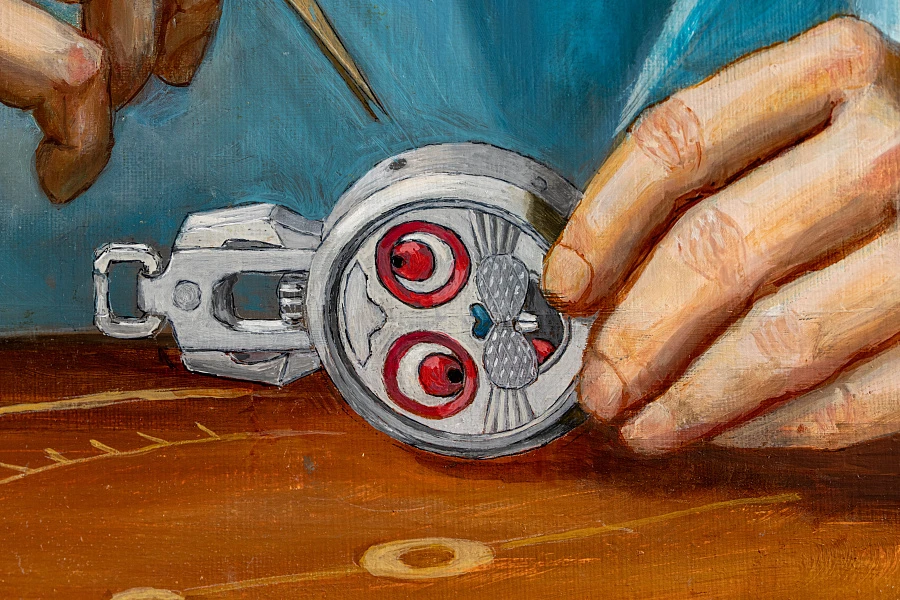 Artwork “A Mad Horological Party”