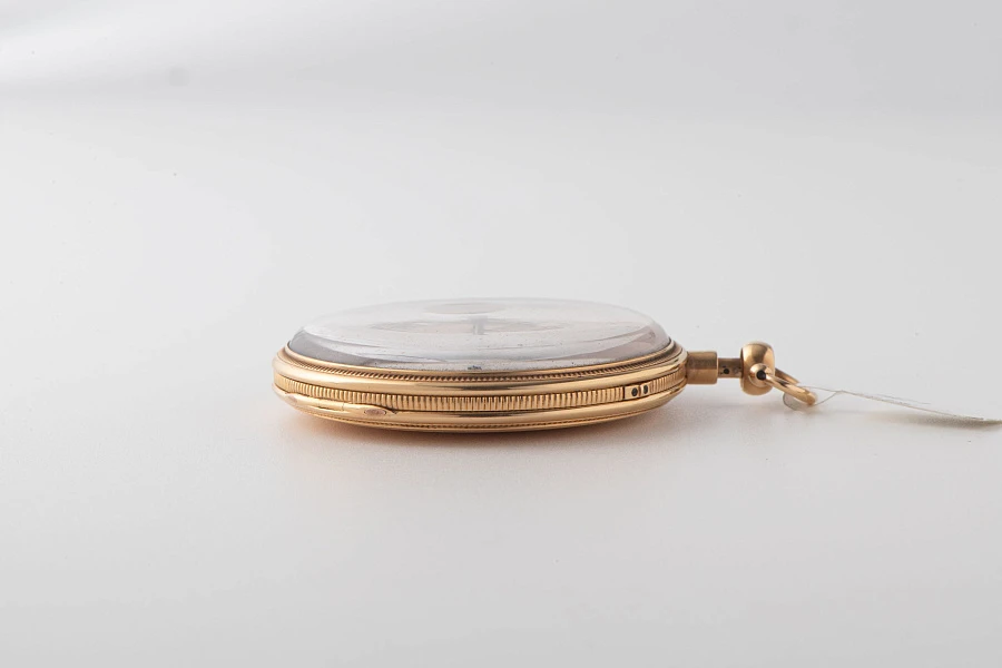 Breguet-Style Quarter Repeater Pocket Watch in 18k Yellow Gold