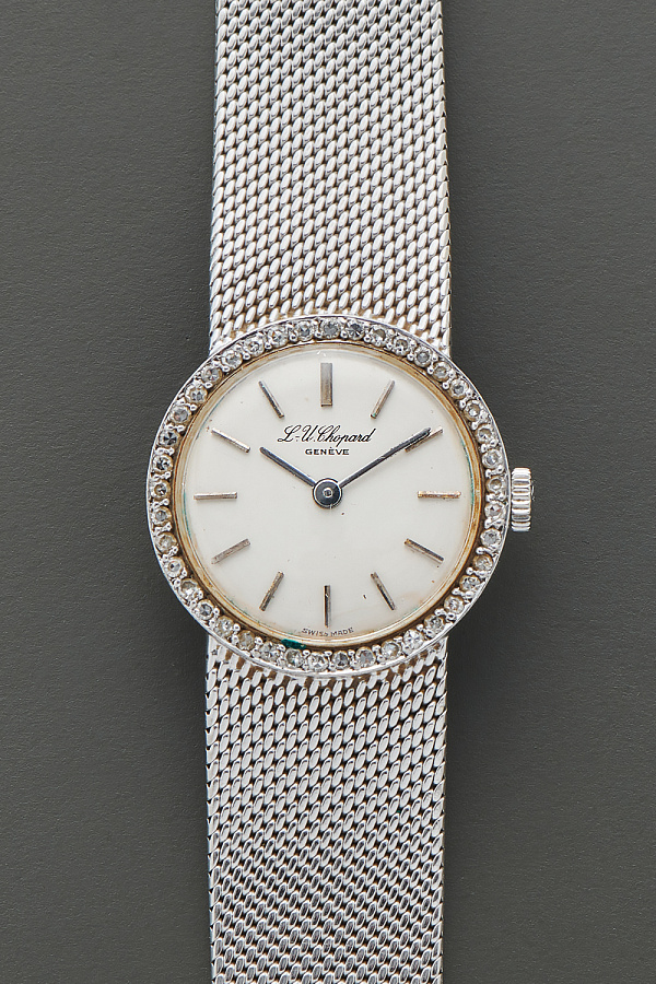 Ladies Watch in White Gold