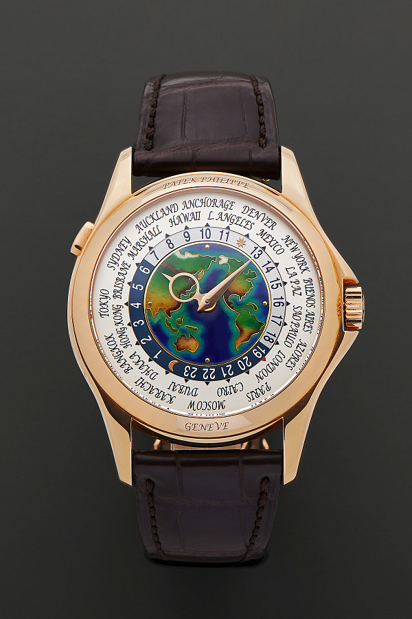 Worldtimer with Cloisonné Dial Ref. 5131R in 18k Rose Gold