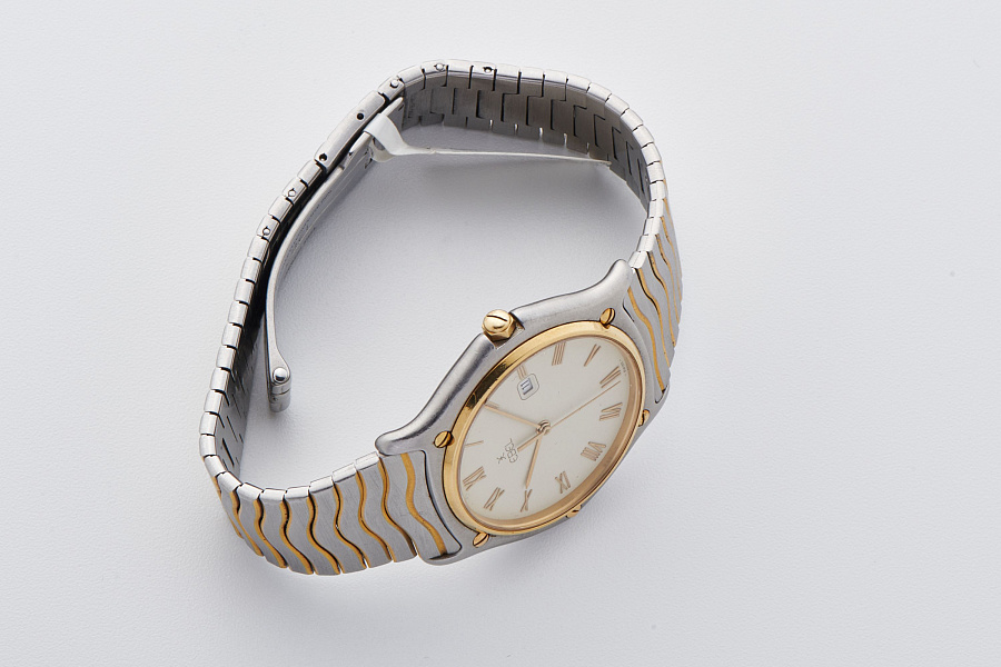 Classic Wave Ref.183903 in Stainless Steel and 18k Yellow Gold
