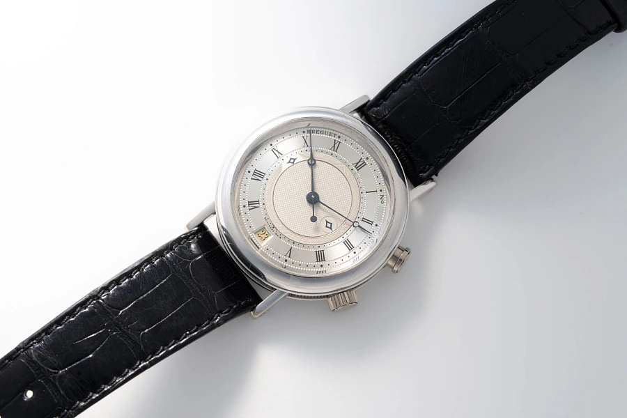 Alarm Ref. 3600BB in 18k White Gold