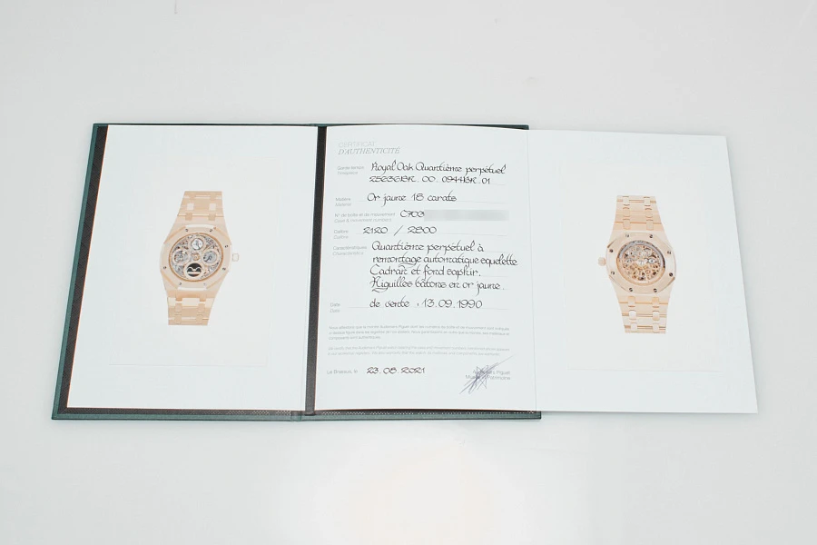 Royal Oak Perpetual Calendar Skeleton