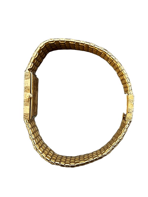 Vintage 33030 in 18k Yellow Gold with Onyx Dial