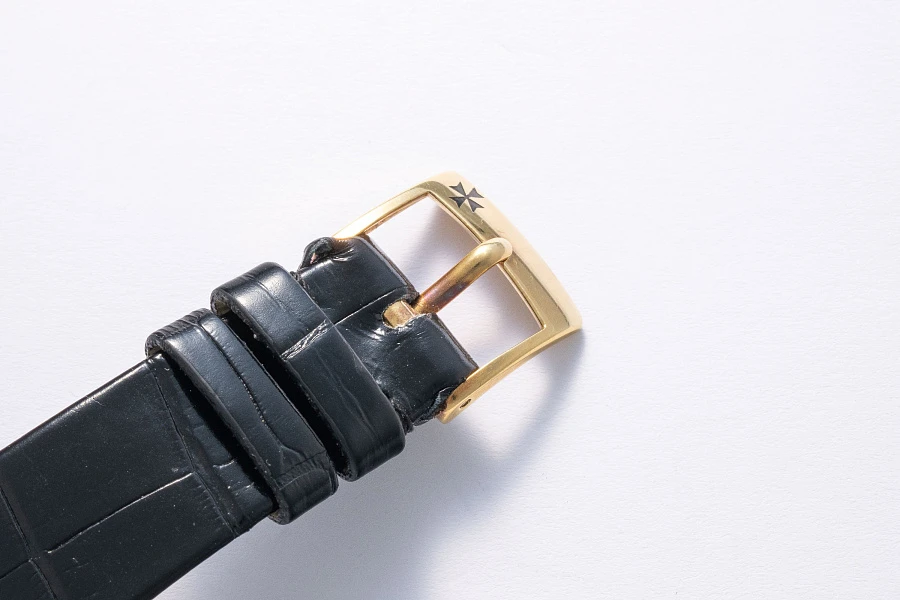 Onyx and Gold Dial Ref. 7391Q in 18k Yellow Gold