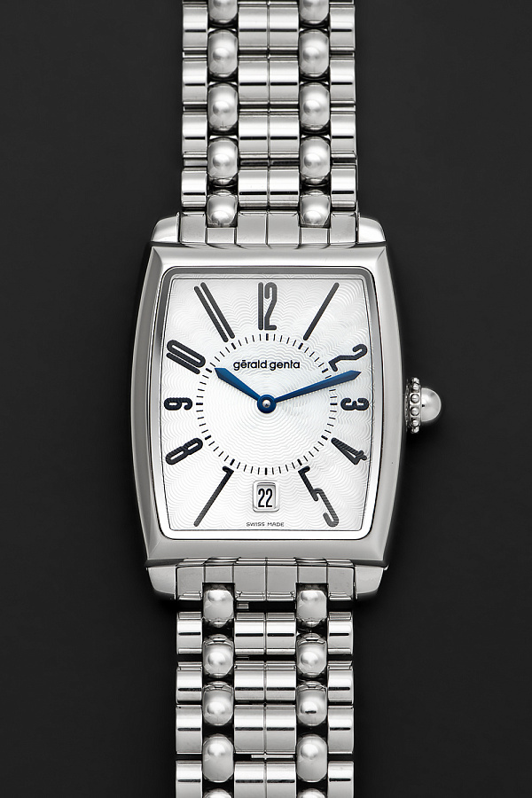 Solo with Guilloche Mother of Pearl Dial