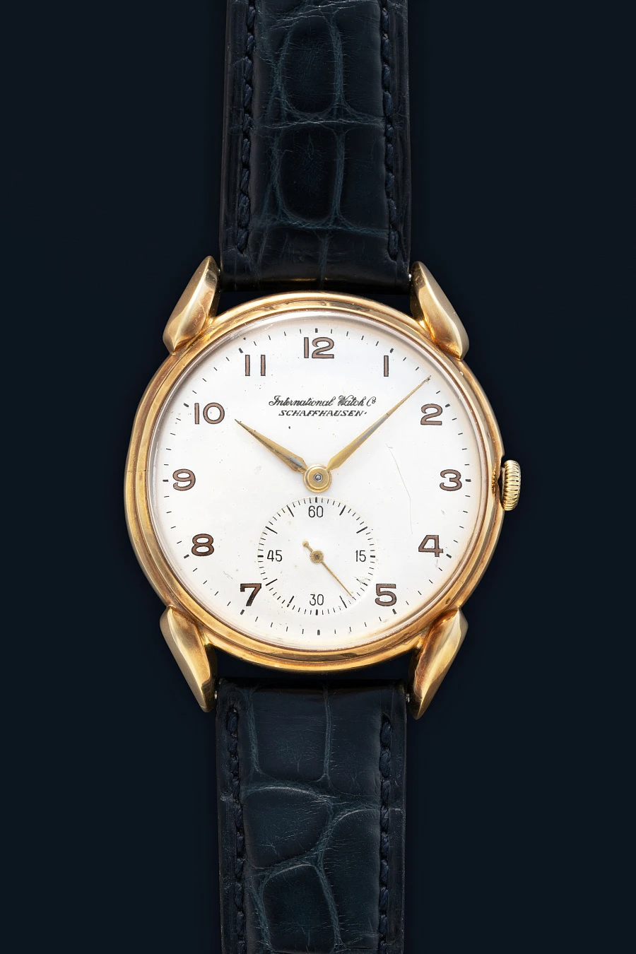 Cornes de Vache Dress Watch in 18k Yellow Gold