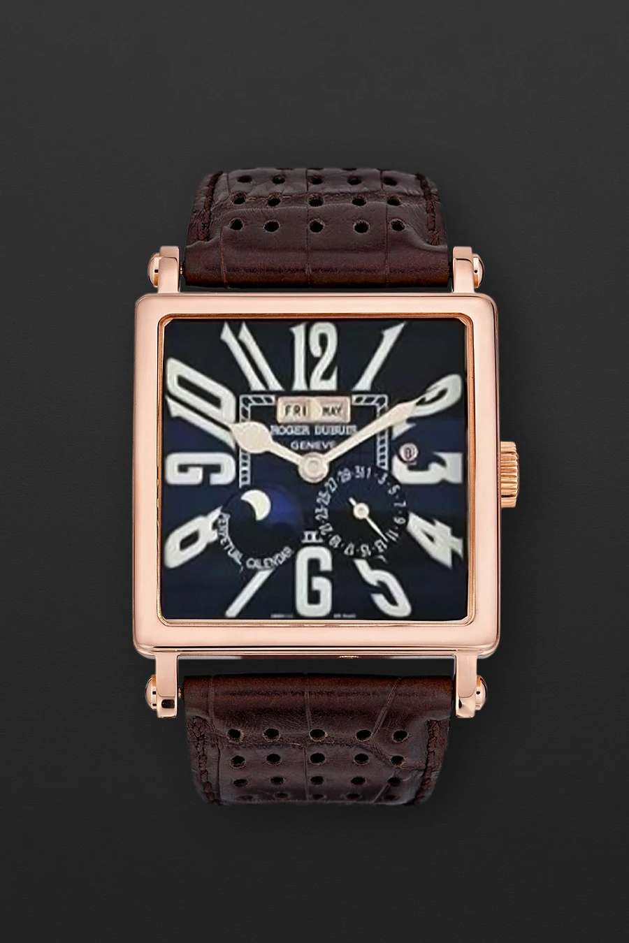 Golden Square Perpetual Calendar Limited Edition 28 Rose Gold