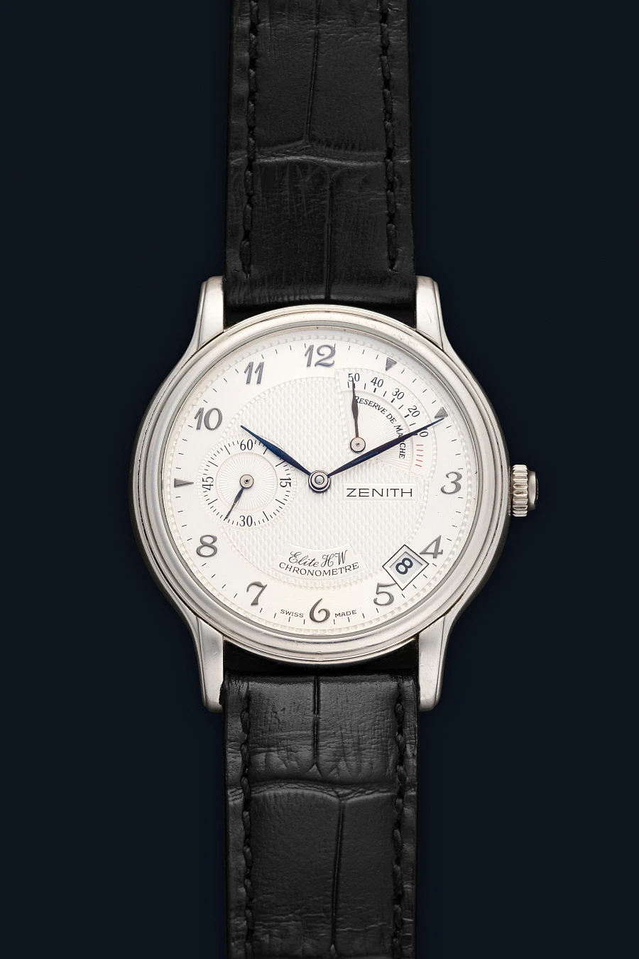 Power Reserve and Date Ref. 39.0240.655 in Platinum