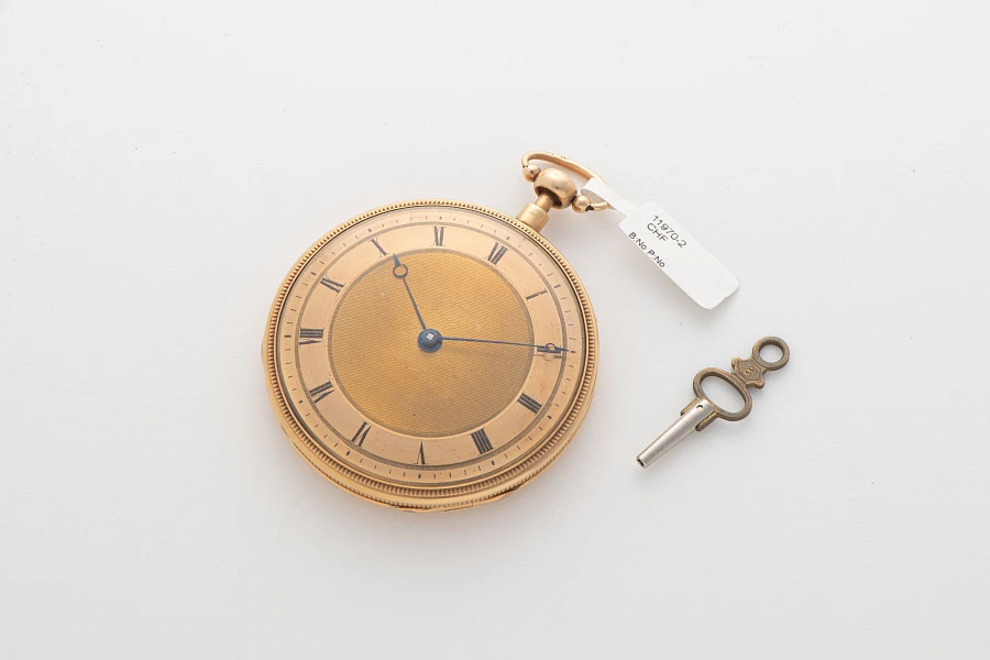 Breguet-Style Quarter Repeater Pocket Watch in 18k Yellow Gold