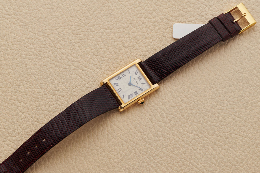Piaget for Cartier 18-carat Tank
