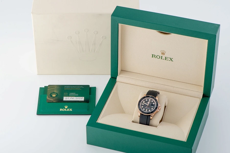 Yacht-Master Ref. 116655 in 18 Rose Gold