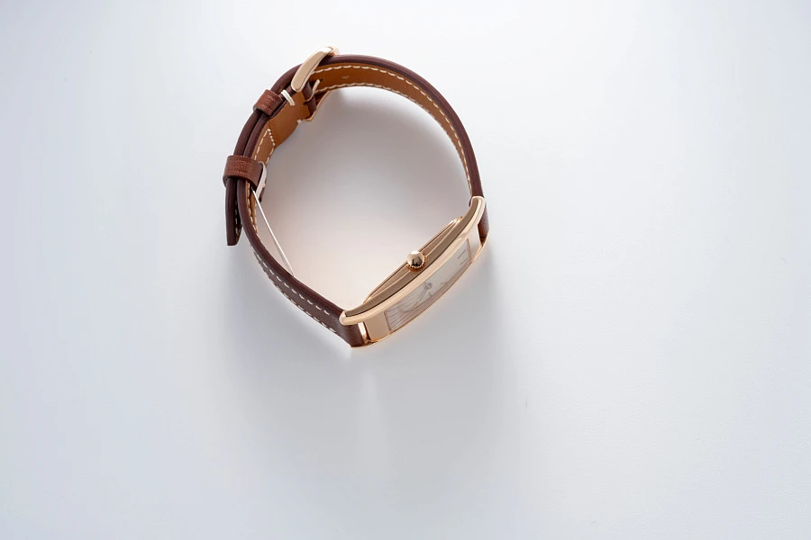 Elongated Edward Piguet Tank Ref. 15015 in 18k Rose Gold