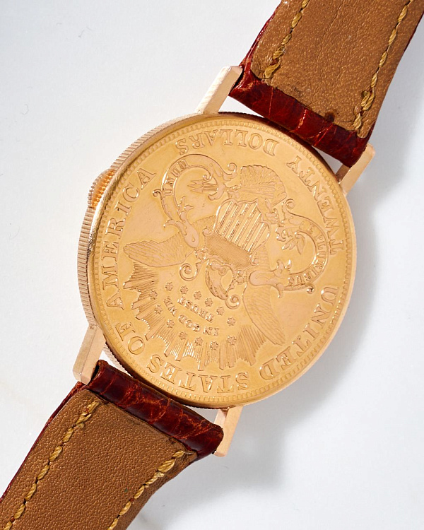 Twenty-dollar Coin Watch Manual Wind