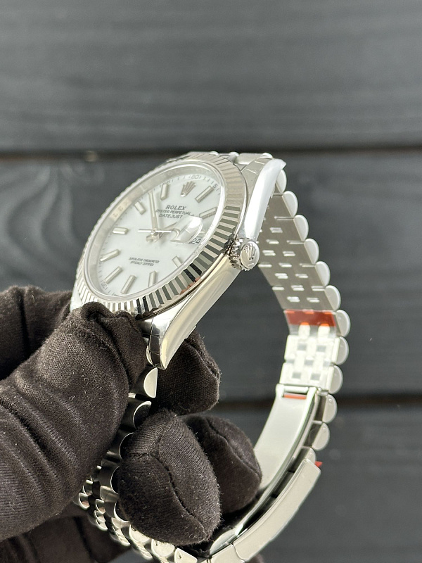 Datejust ‘White Rolesor’ 126334 41mm White Dial