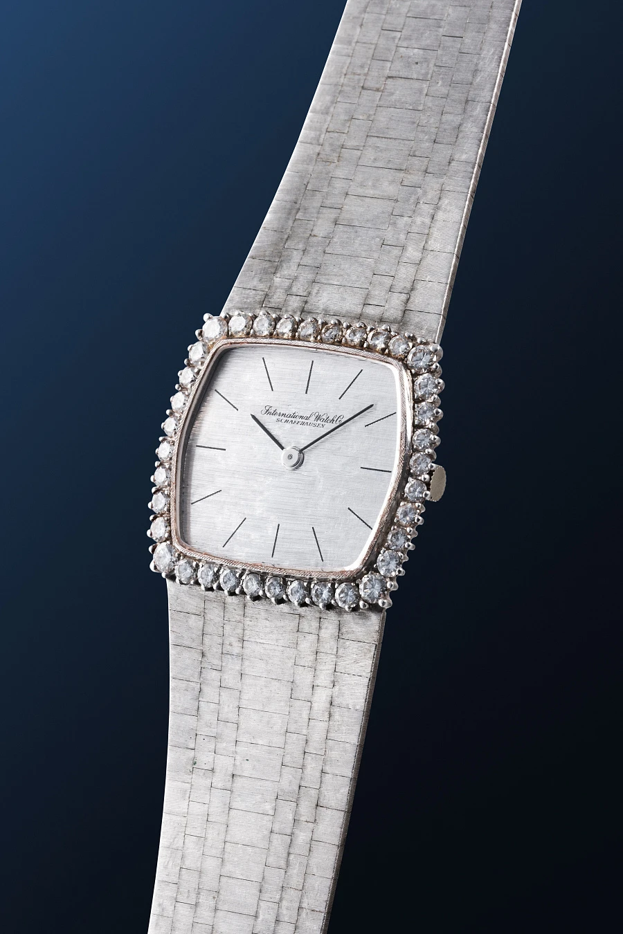 Ladies Watch with Diamonds in 18k White Gold