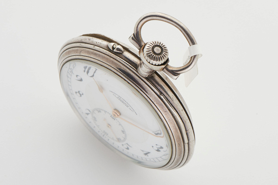 Tascheunuhr Silber