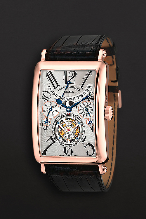 Long Island Tourbillon Perpetual Calendar Rose Gold Silver Dial