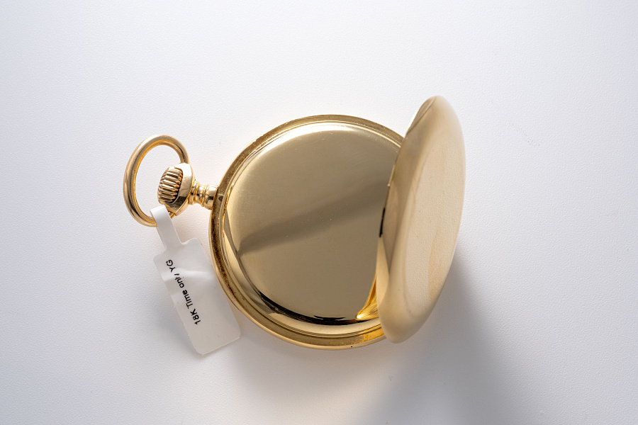 Pocket Watch in 18k Yellow Gold