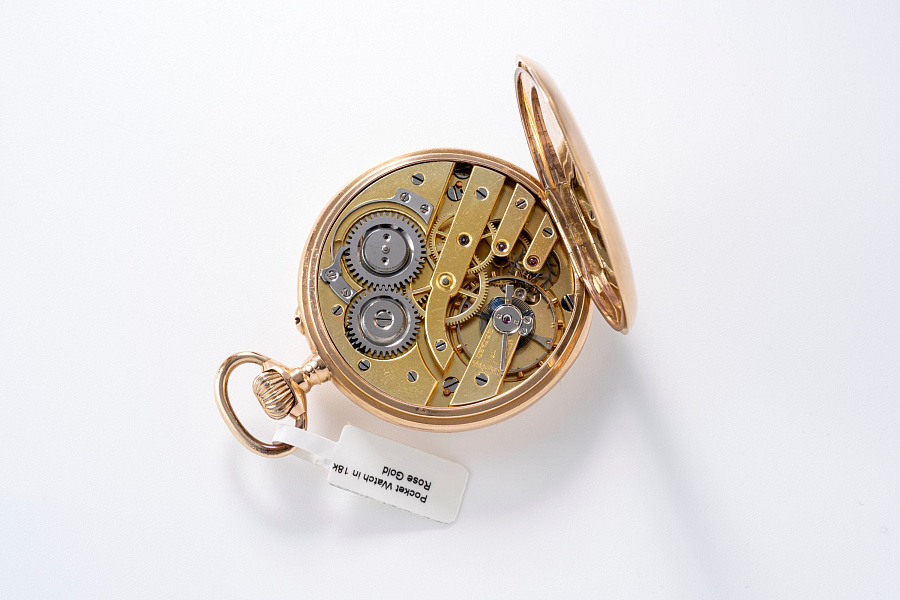 Pocket Watch in 18k Rose Gold