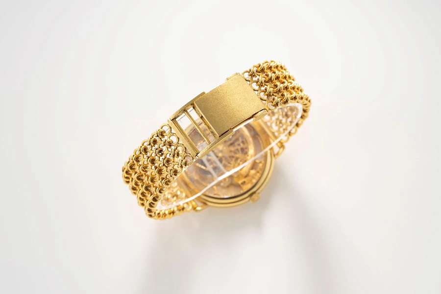 Portofino Skeleton Ref. 2701 in 18k Yellow Gold