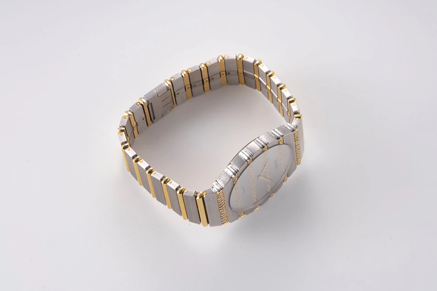 Polo Ref. 7661C701 in 18k White and Yellow Gold with Diamonds