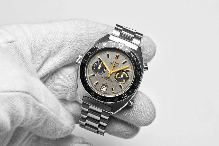 Heuer Autavia "Orange Boy"