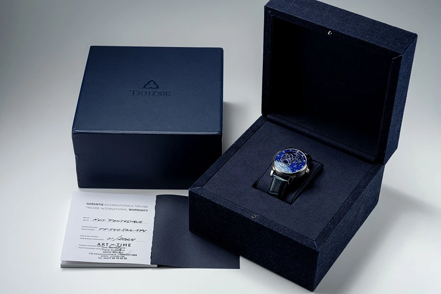 Nuit Fantastique 'Secret' Ref. NF05SB in Stainless Steel