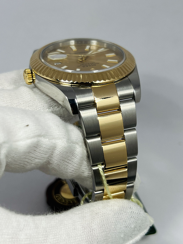 Datejust 41mm 116333 ‘Yellow Rolesor’ Sunburst Dial