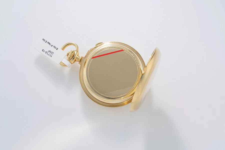 Split-Seconds Chronograph Pocket Watch in 18k Yellow Gold