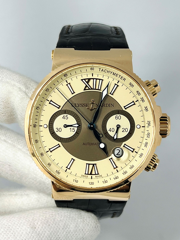 Marine Chronograph Rose Gold