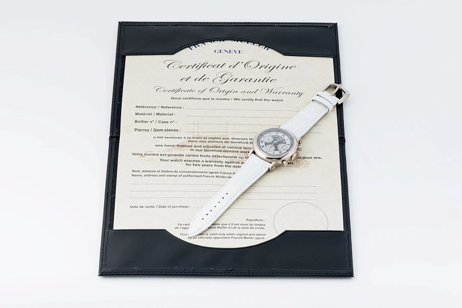 Chronograph Ref. 7002 CC DF in 18k White Gold