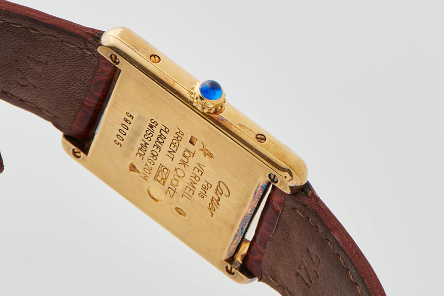 Must de Cartier Tank Vermeil Quartz