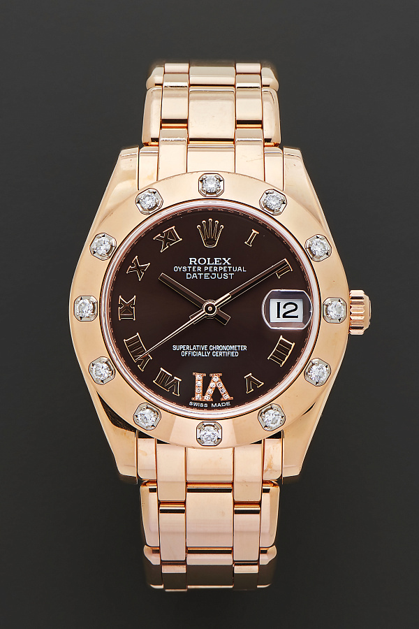 Datejust Ref. 81315 in 18k Rose Gold
