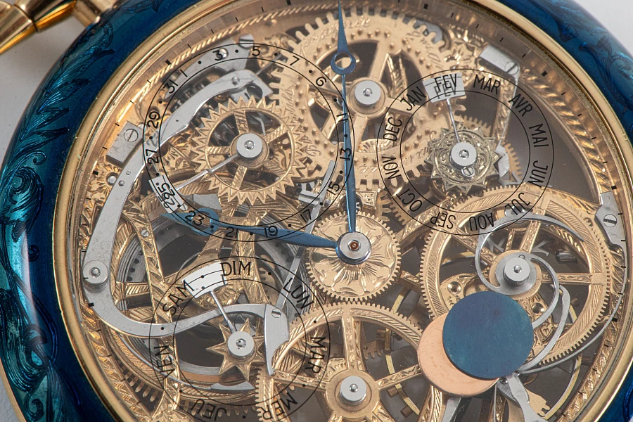 Historically Important Piece Unique Creations Les Cabinotiers de Genève Calendar