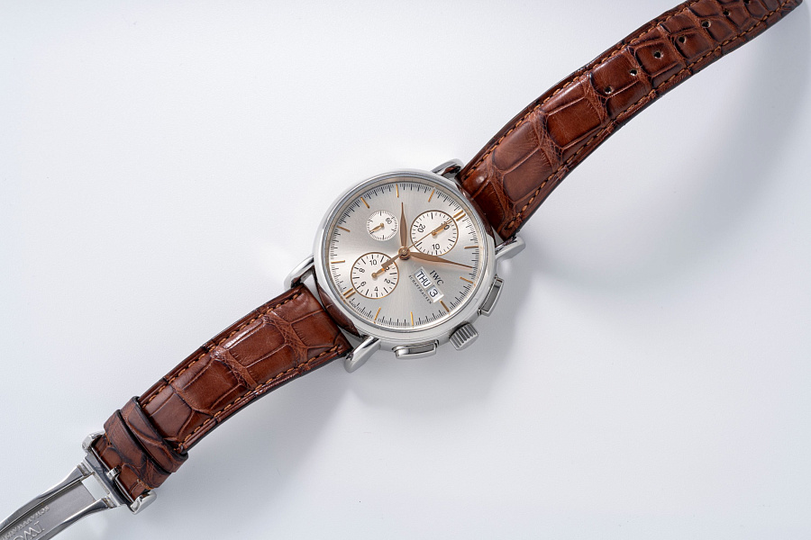 Portofino Chronograph Ref. IW378302 in Stainless Steel
