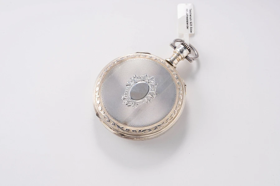 Annual Calendar Pocket Watch Ref. 5502 in 925 Sterling Silver