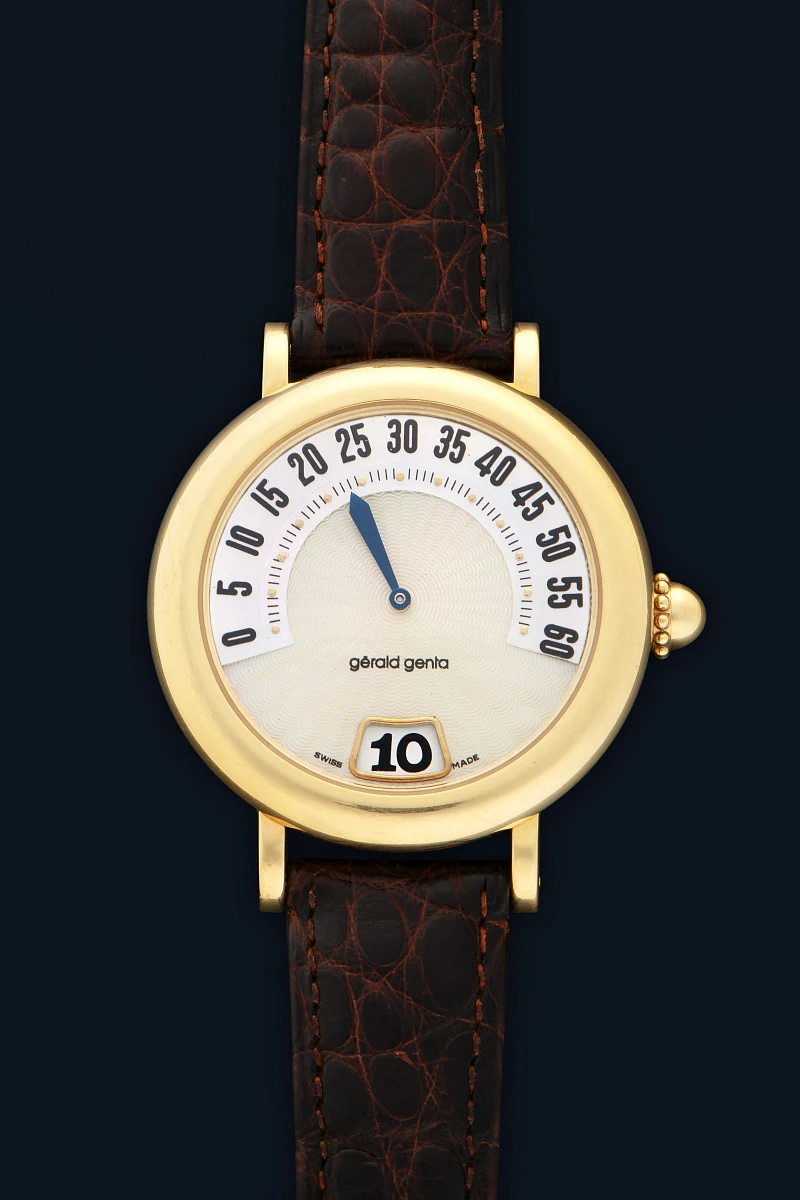 Jumping Hour Ref. G36327 with MOP Dial in 18k Yellow Gold